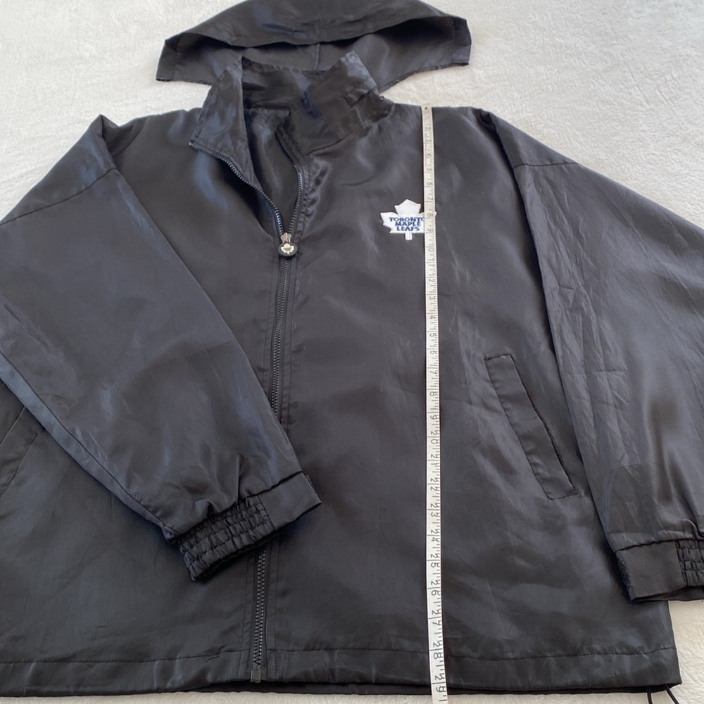 Toronto Maple Leafs Vintage Hooded NHL Coat Jacket. Size M/L. - Picture 8 of 17